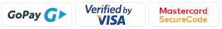 Visa, Mastercard, GoPay